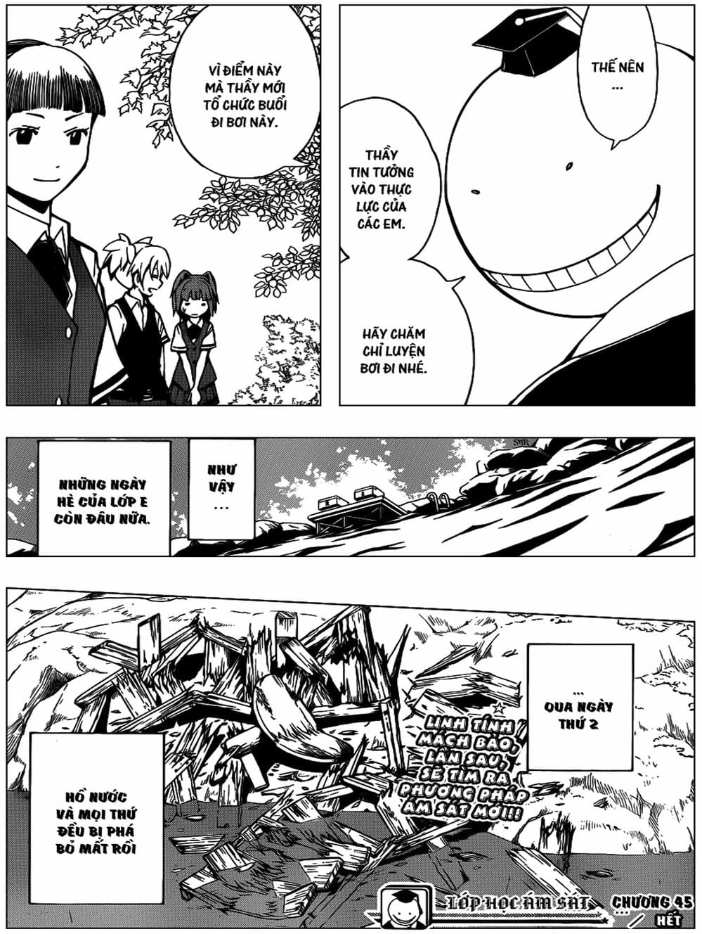 Truyện Tranh Lớp Học Ám Sát - Ansatsu Kyoushitsu trang 5