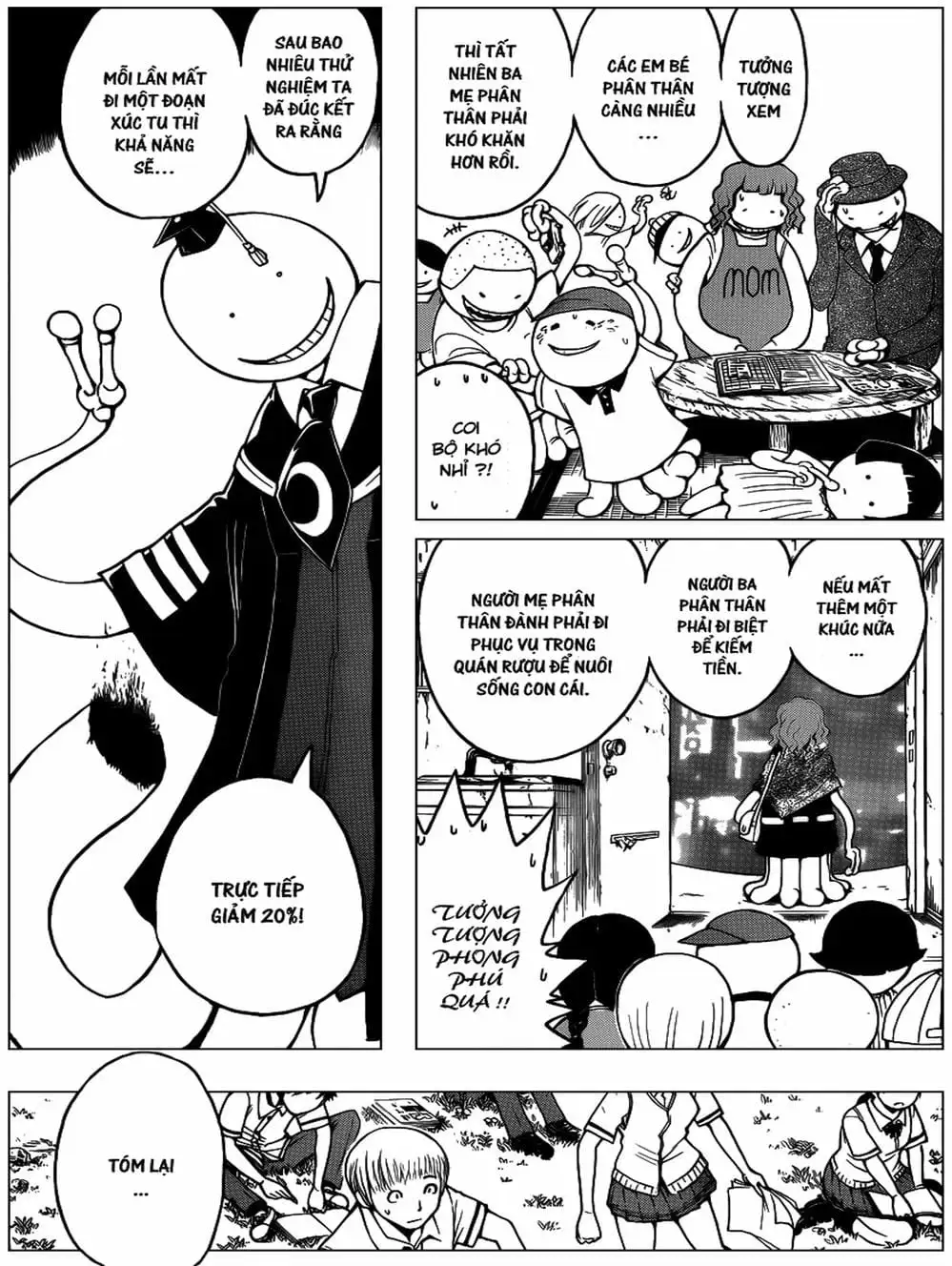 Truyện Tranh Lớp Học Ám Sát - Ansatsu Kyoushitsu trang 5