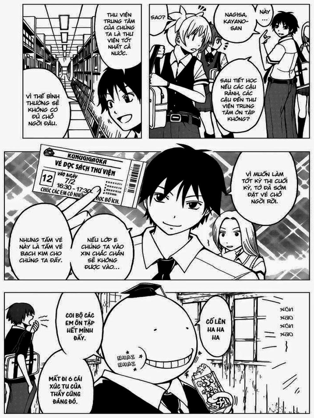 Truyện Tranh Lớp Học Ám Sát - Ansatsu Kyoushitsu trang 5