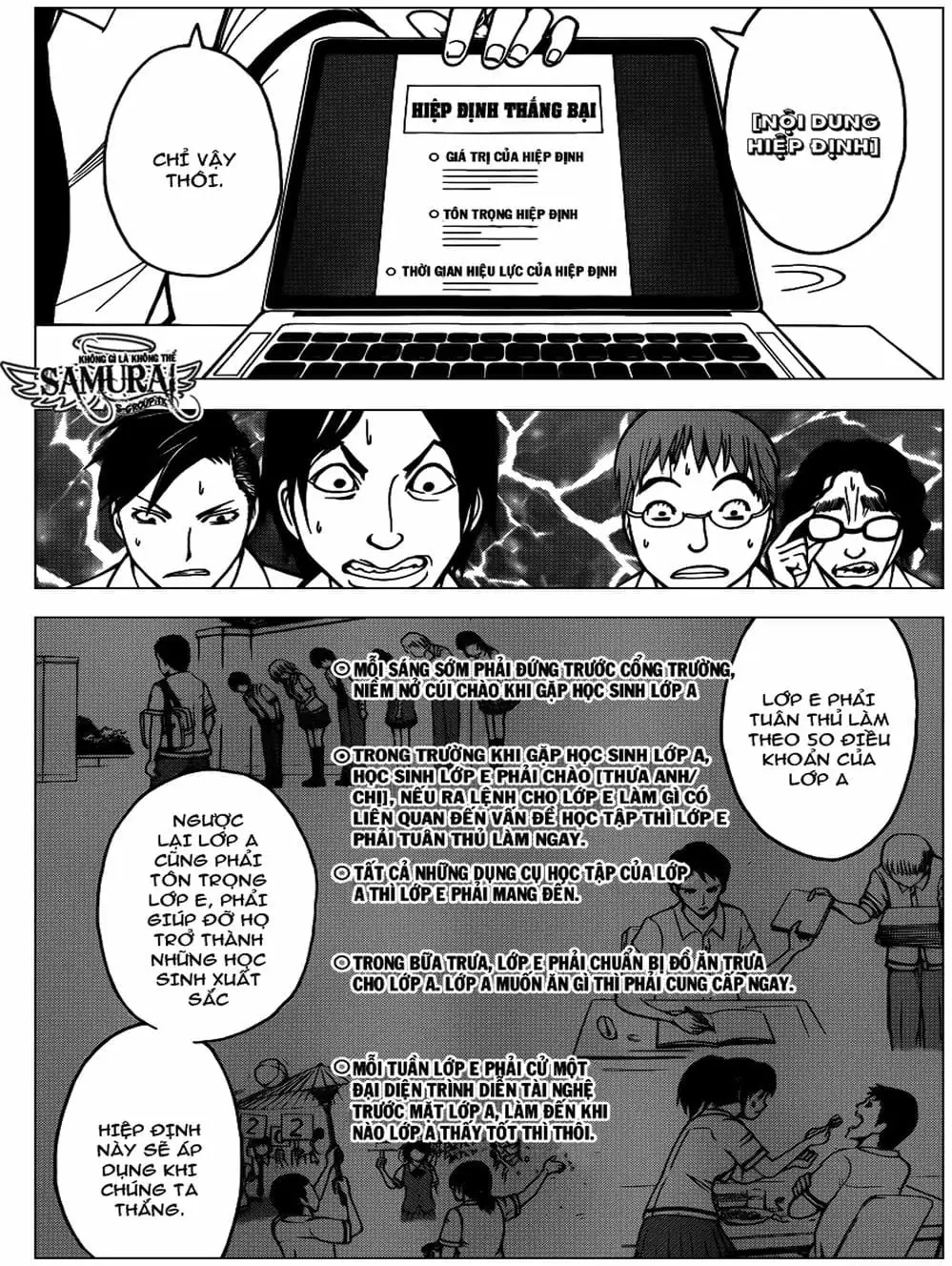 Truyện Tranh Lớp Học Ám Sát - Ansatsu Kyoushitsu trang 5