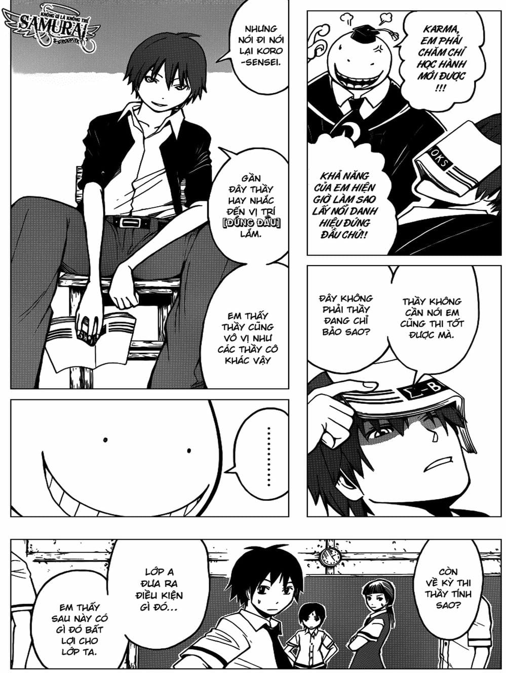 Truyện Tranh Lớp Học Ám Sát - Ansatsu Kyoushitsu trang 5