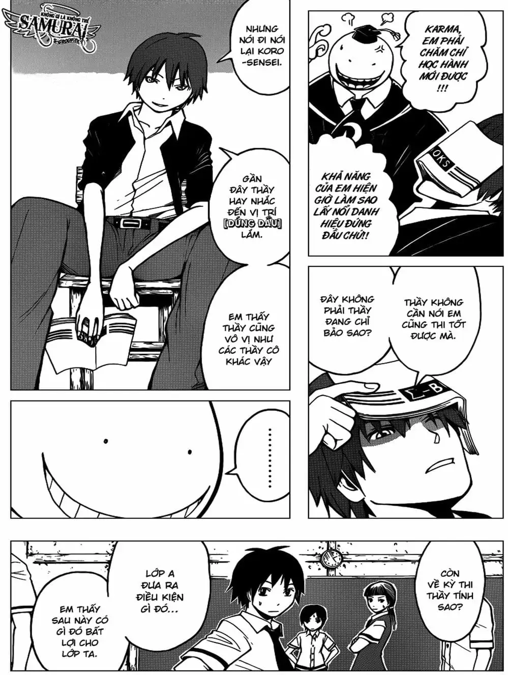Truyện Tranh Lớp Học Ám Sát - Ansatsu Kyoushitsu trang 5