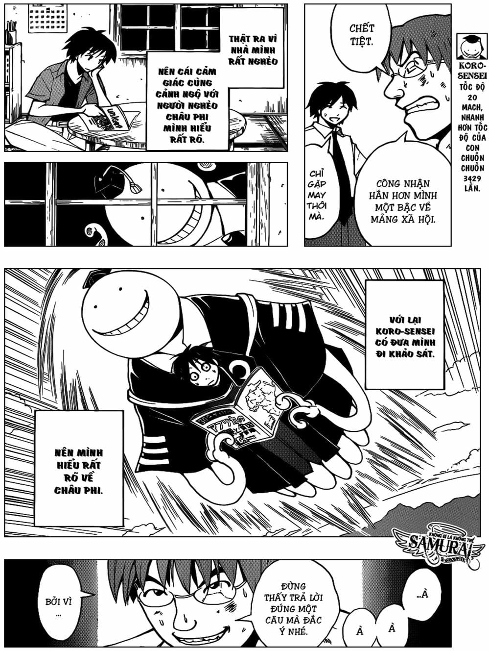 Truyện Tranh Lớp Học Ám Sát - Ansatsu Kyoushitsu trang 5