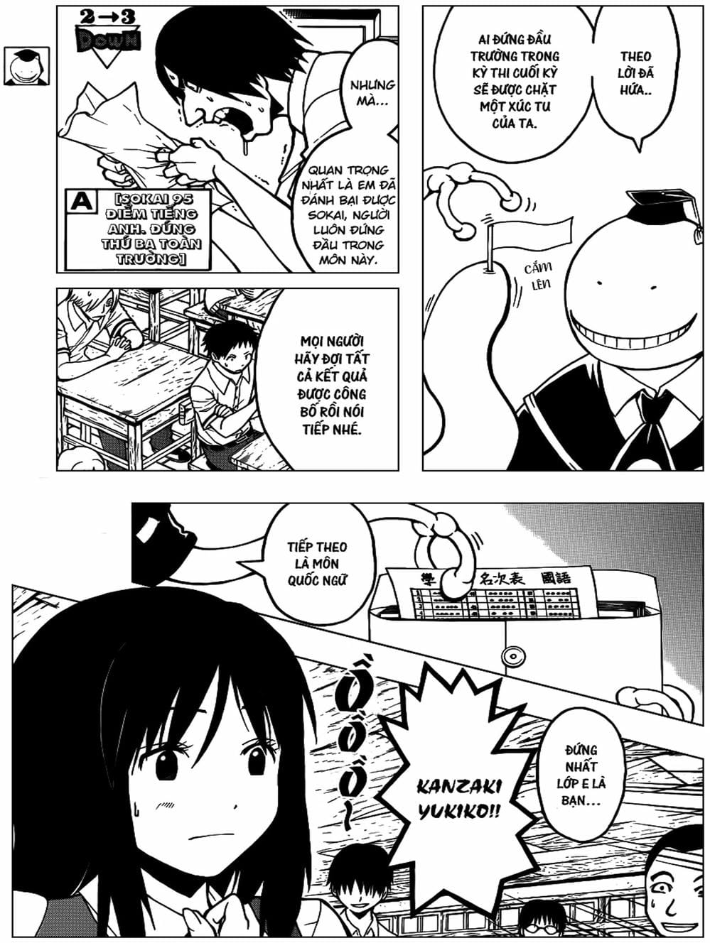 Truyện Tranh Lớp Học Ám Sát - Ansatsu Kyoushitsu trang 5