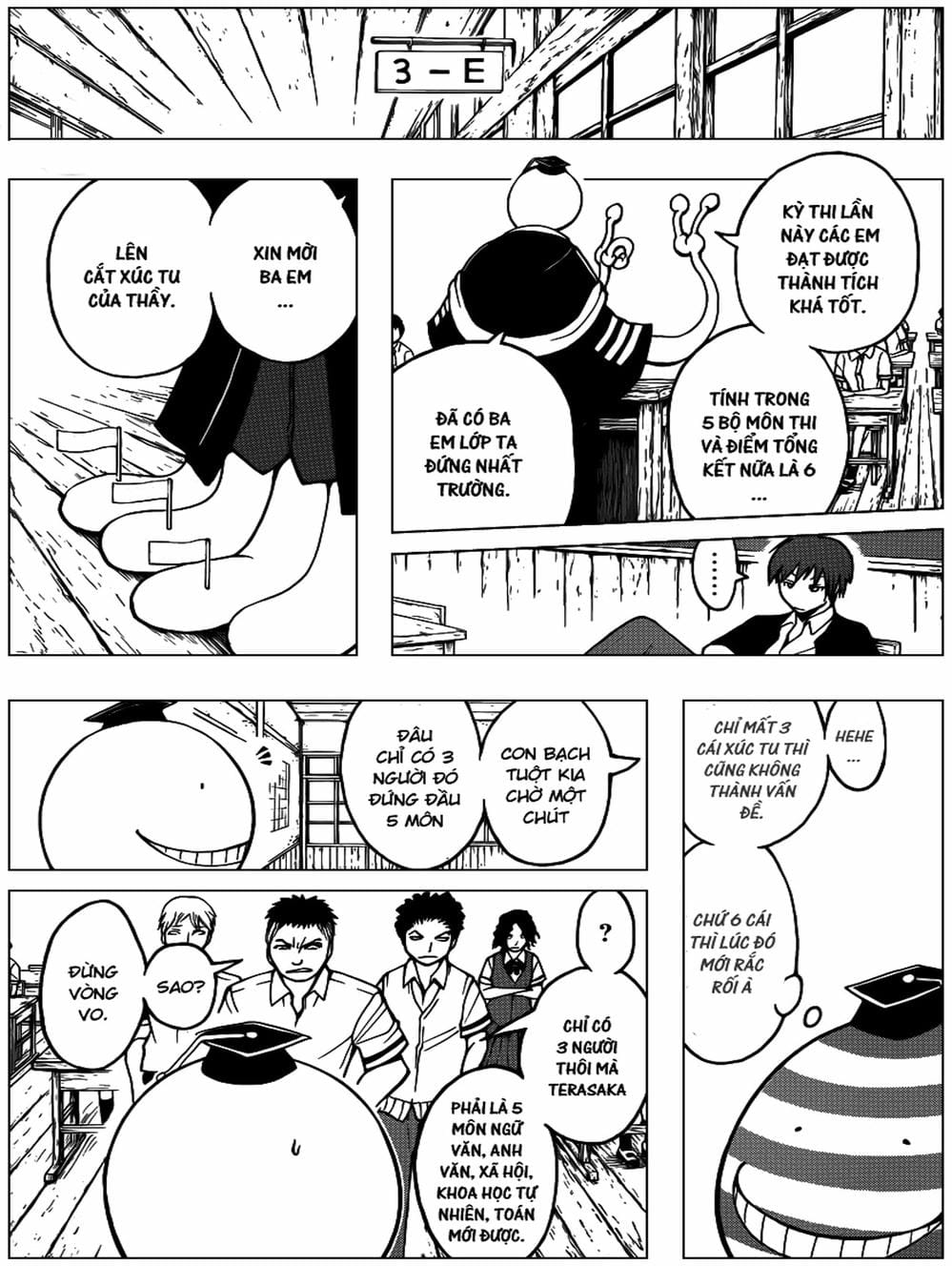 Truyện Tranh Lớp Học Ám Sát - Ansatsu Kyoushitsu trang 5