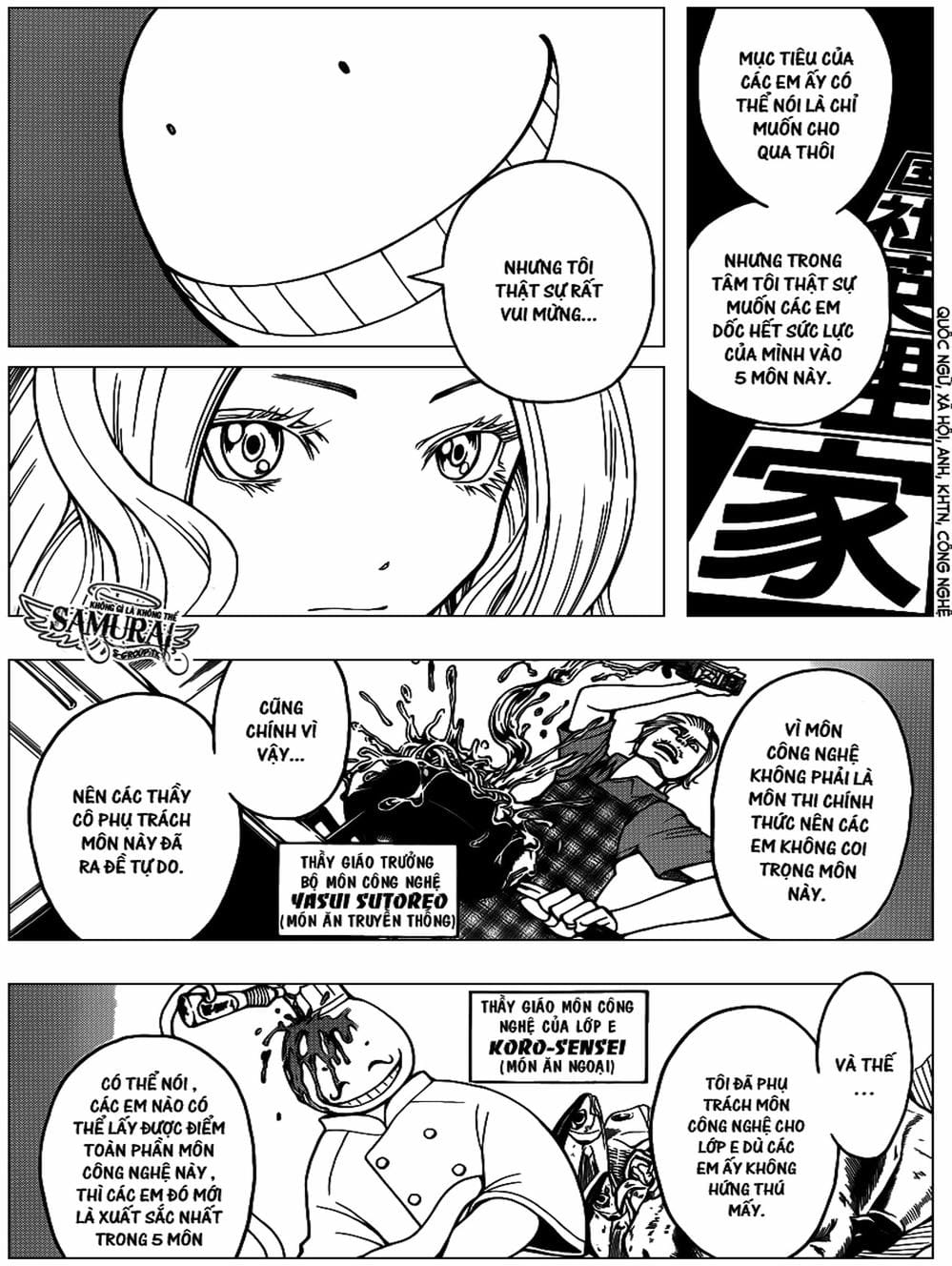 Truyện Tranh Lớp Học Ám Sát - Ansatsu Kyoushitsu trang 5