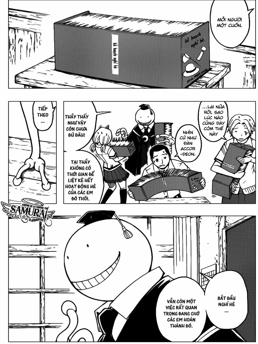 Truyện Tranh Lớp Học Ám Sát - Ansatsu Kyoushitsu trang 5