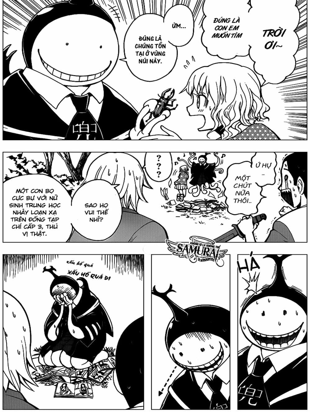 Truyện Tranh Lớp Học Ám Sát - Ansatsu Kyoushitsu trang 5