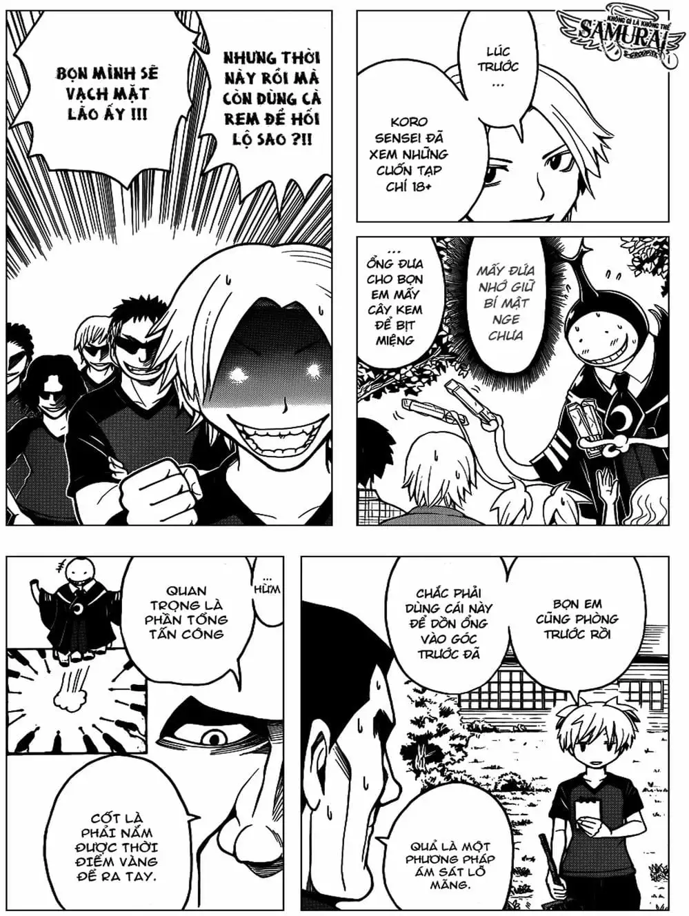 Truyện Tranh Lớp Học Ám Sát - Ansatsu Kyoushitsu trang 5