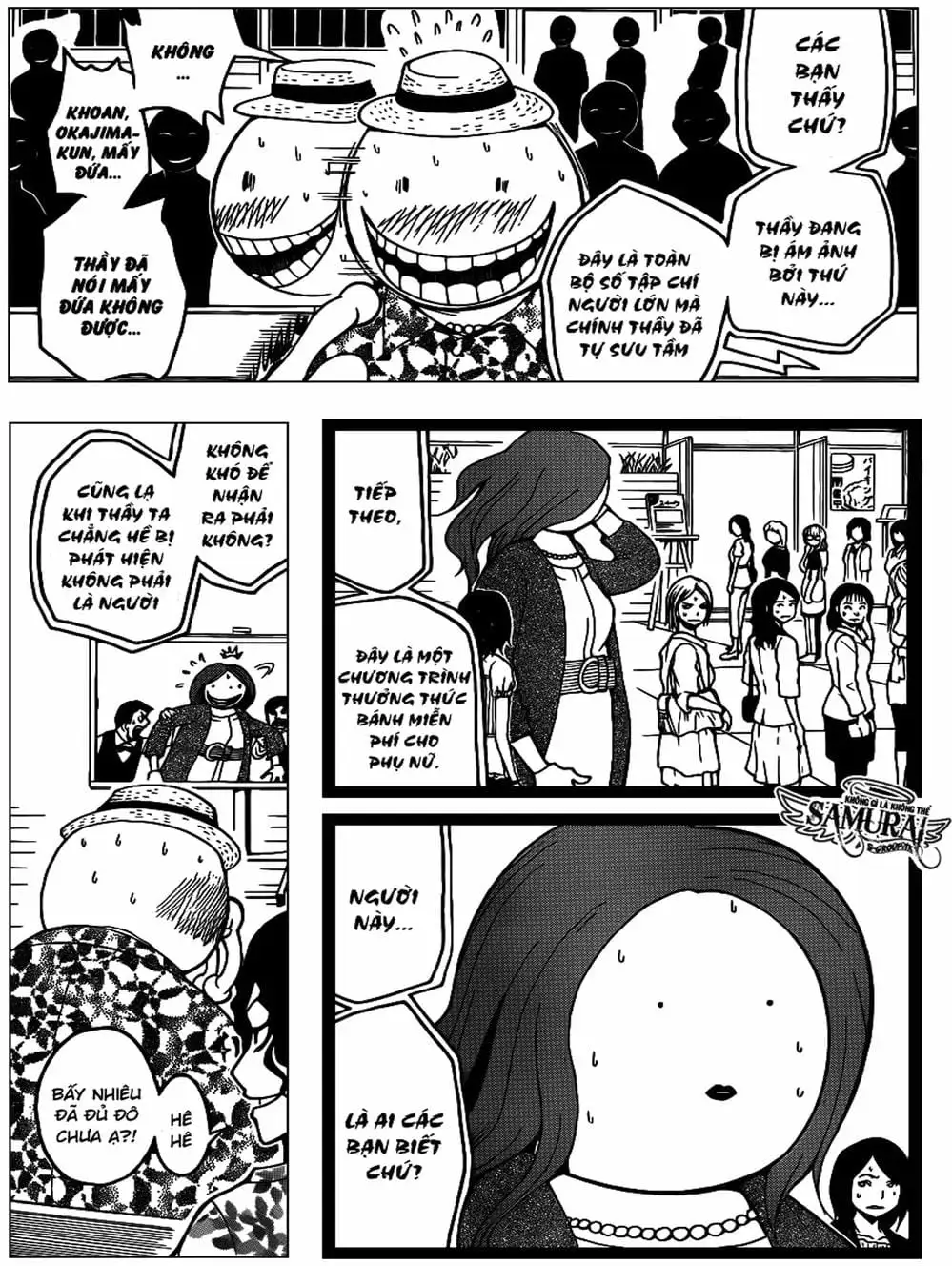 Truyện Tranh Lớp Học Ám Sát - Ansatsu Kyoushitsu trang 5