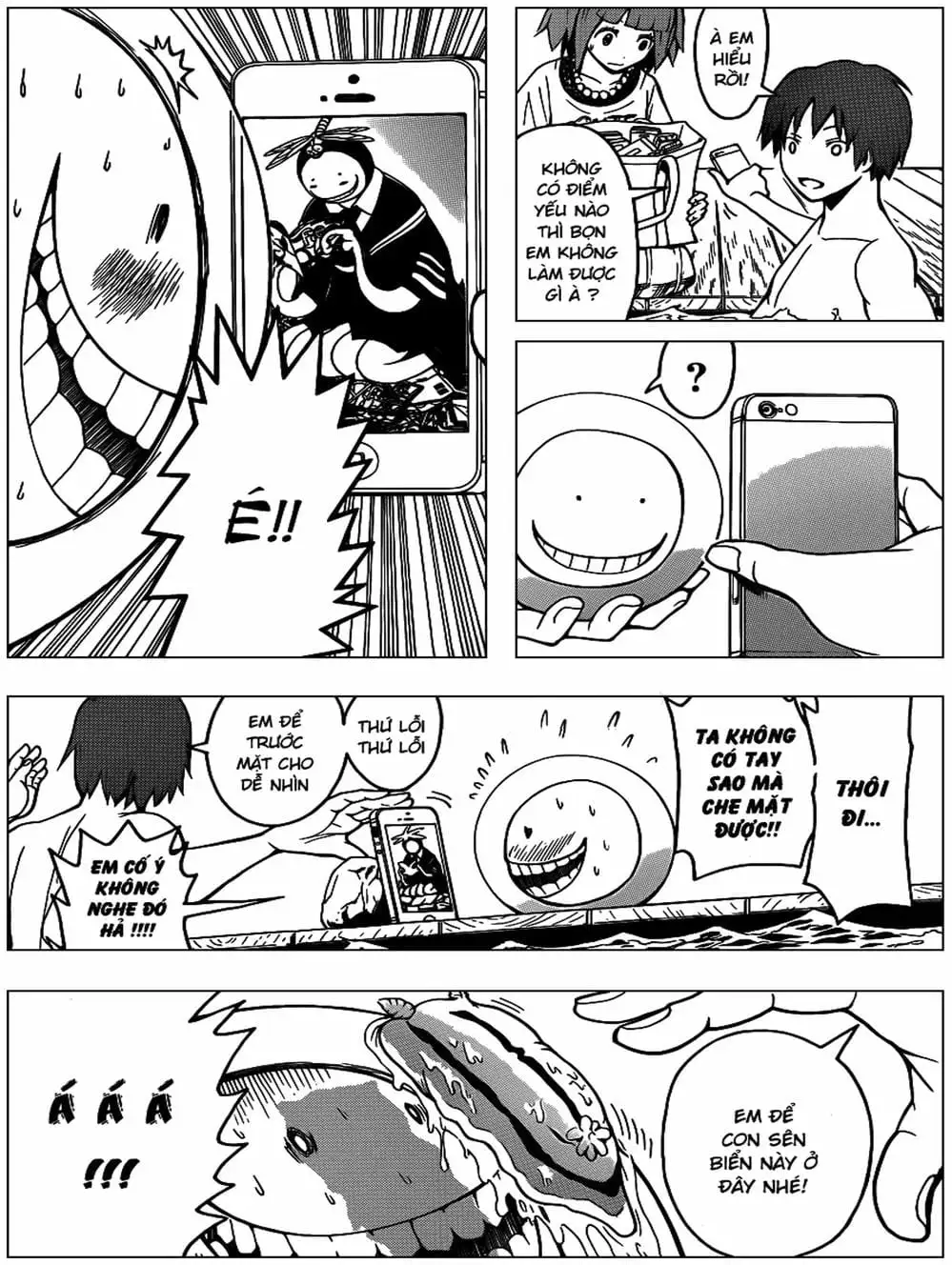 Truyện Tranh Lớp Học Ám Sát - Ansatsu Kyoushitsu trang 5