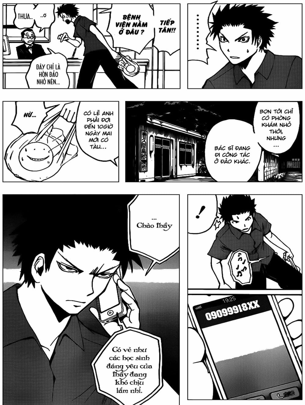 Truyện Tranh Lớp Học Ám Sát - Ansatsu Kyoushitsu trang 5