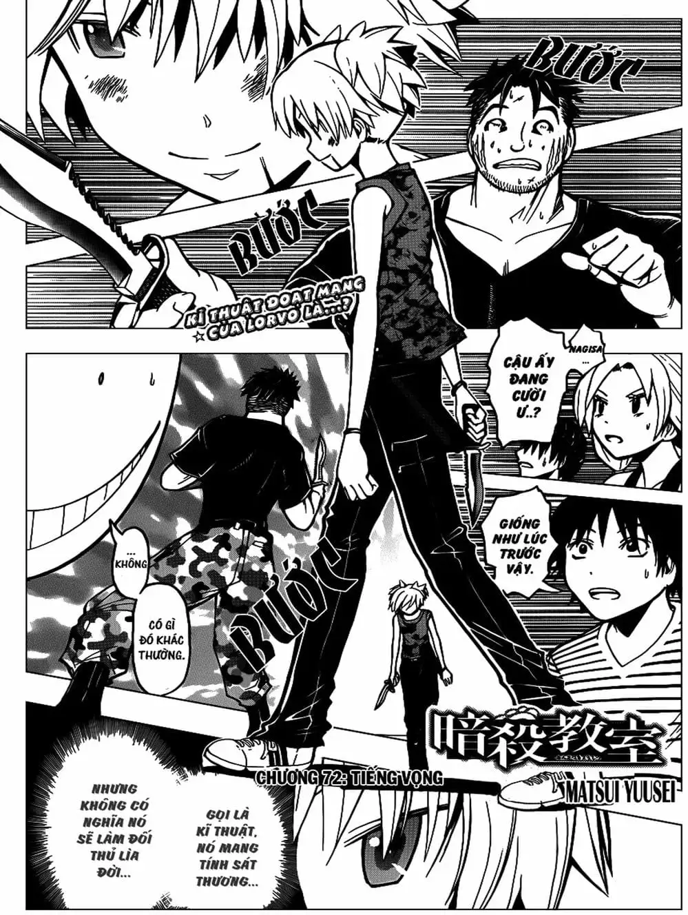Truyện Tranh Lớp Học Ám Sát - Ansatsu Kyoushitsu trang 5