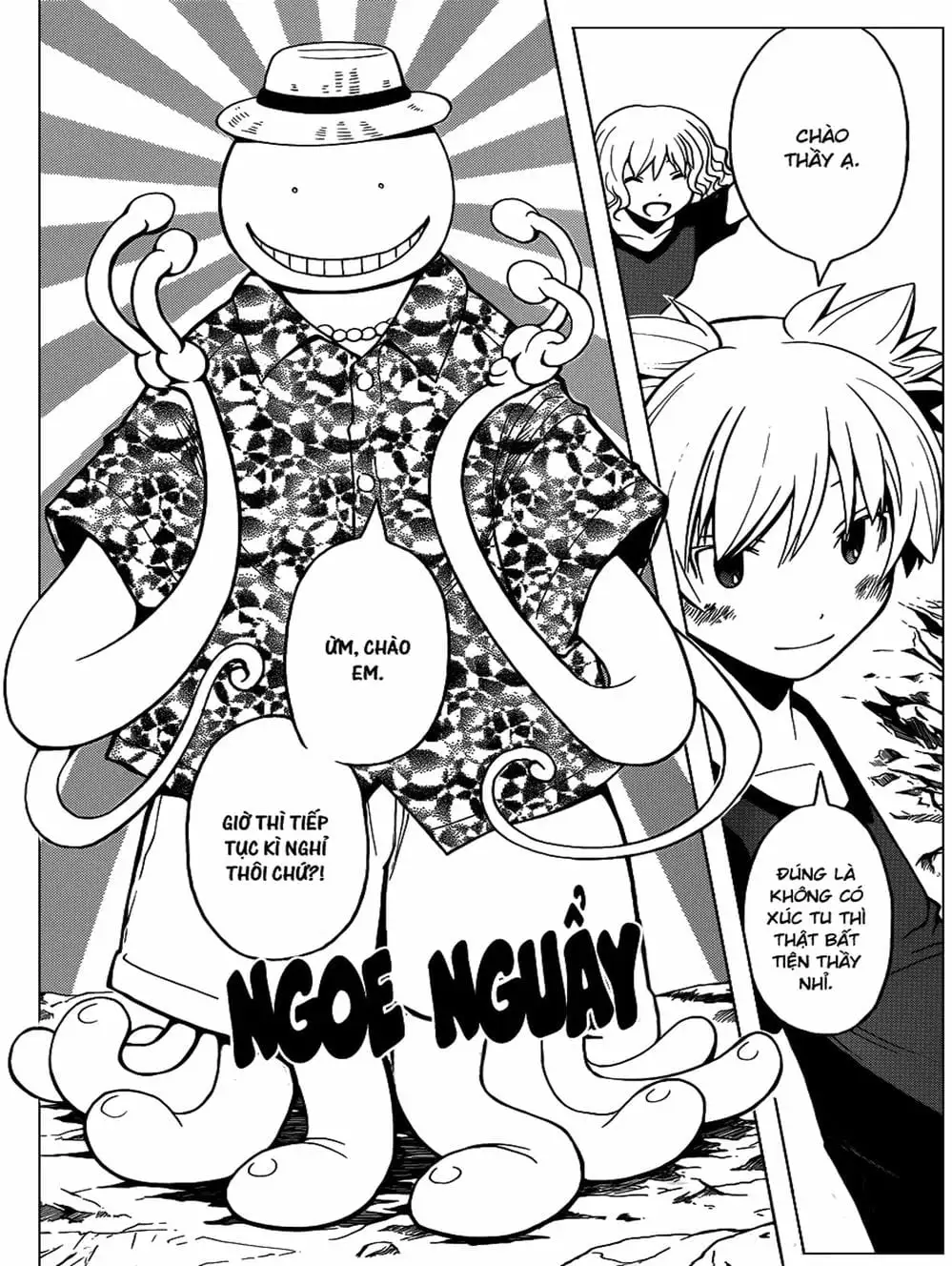 Truyện Tranh Lớp Học Ám Sát - Ansatsu Kyoushitsu trang 5