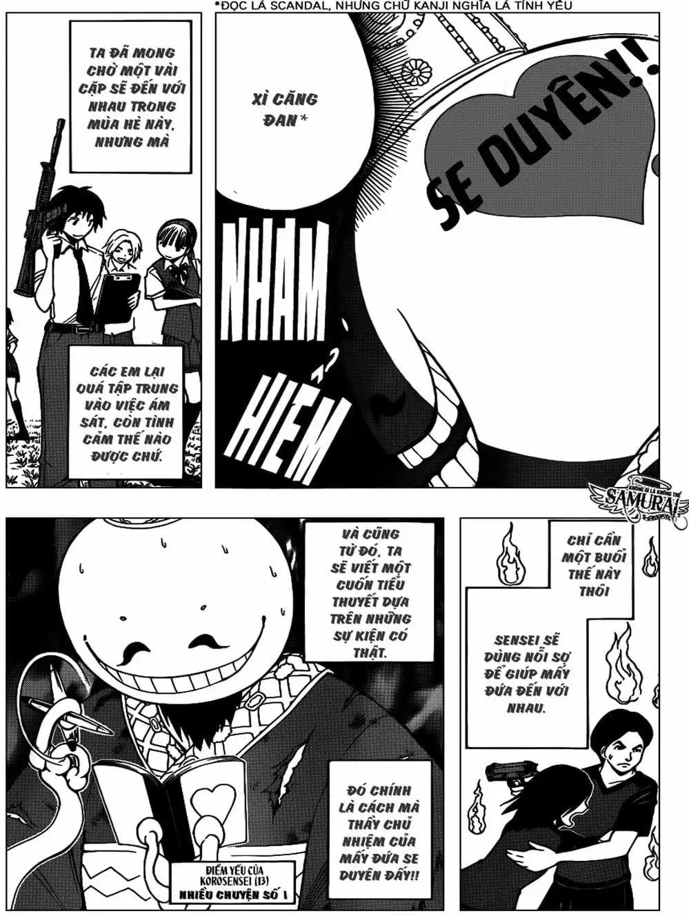 Truyện Tranh Lớp Học Ám Sát - Ansatsu Kyoushitsu trang 5