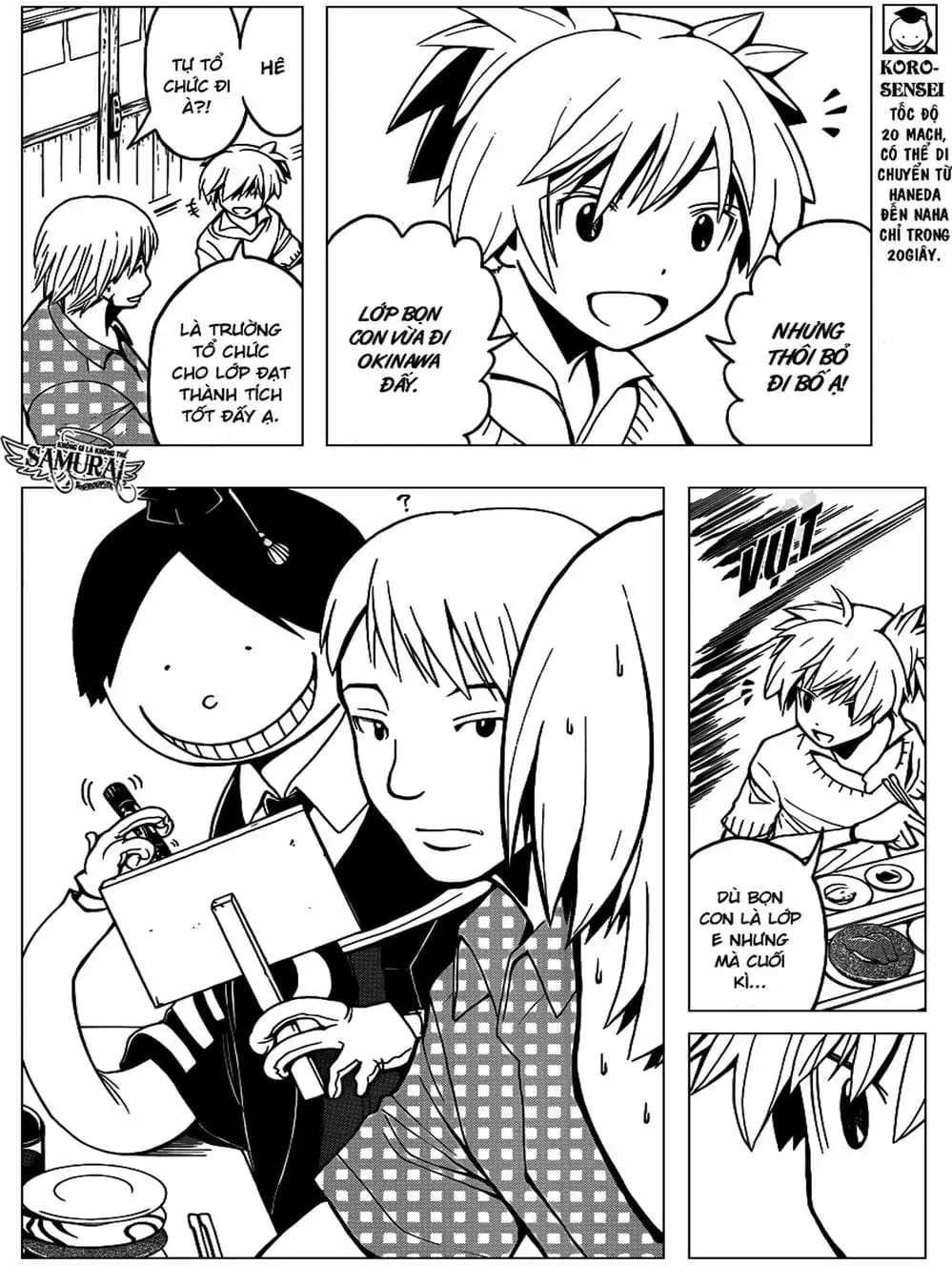 Truyện Tranh Lớp Học Ám Sát - Ansatsu Kyoushitsu trang 5