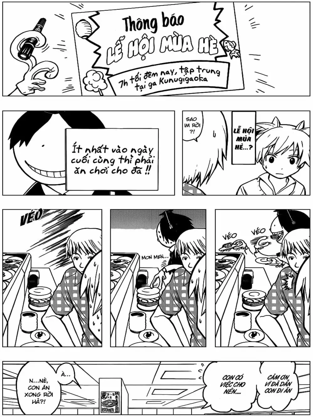 Truyện Tranh Lớp Học Ám Sát - Ansatsu Kyoushitsu trang 5