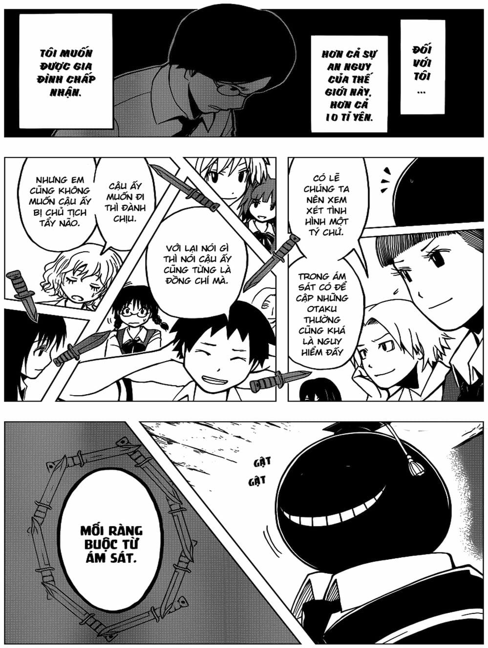 Truyện Tranh Lớp Học Ám Sát - Ansatsu Kyoushitsu trang 5