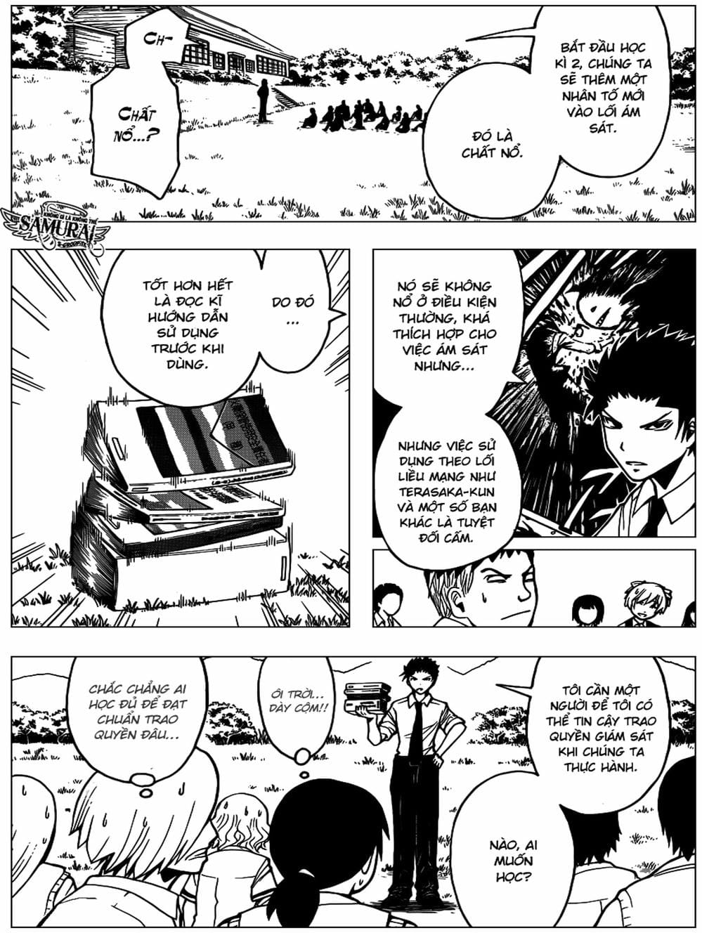 Truyện Tranh Lớp Học Ám Sát - Ansatsu Kyoushitsu trang 5