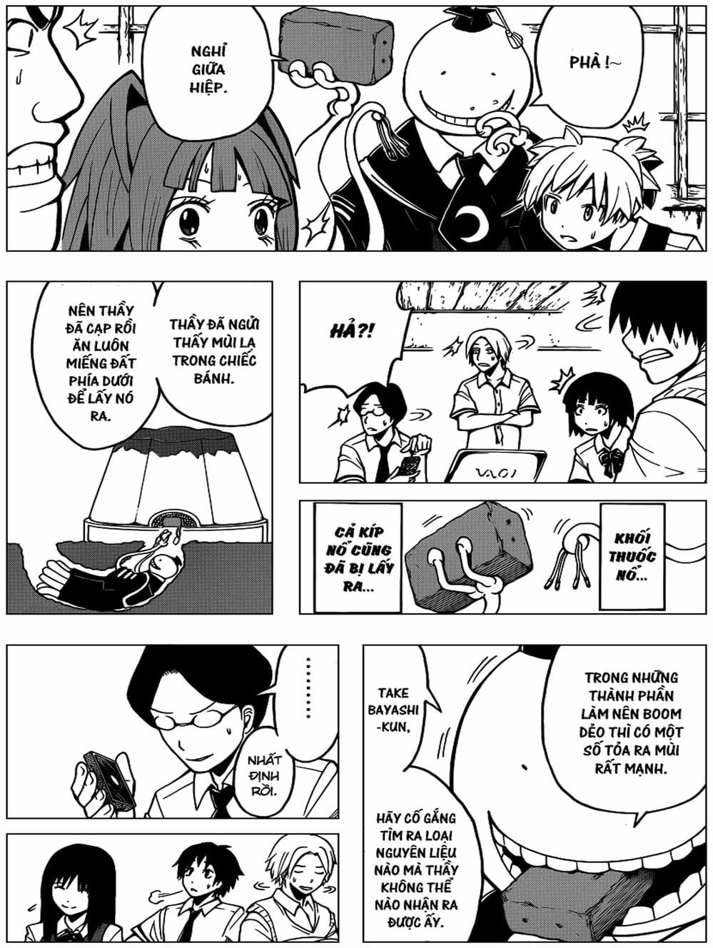 Truyện Tranh Lớp Học Ám Sát - Ansatsu Kyoushitsu trang 5
