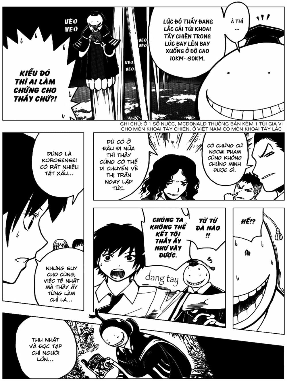 Truyện Tranh Lớp Học Ám Sát - Ansatsu Kyoushitsu trang 5