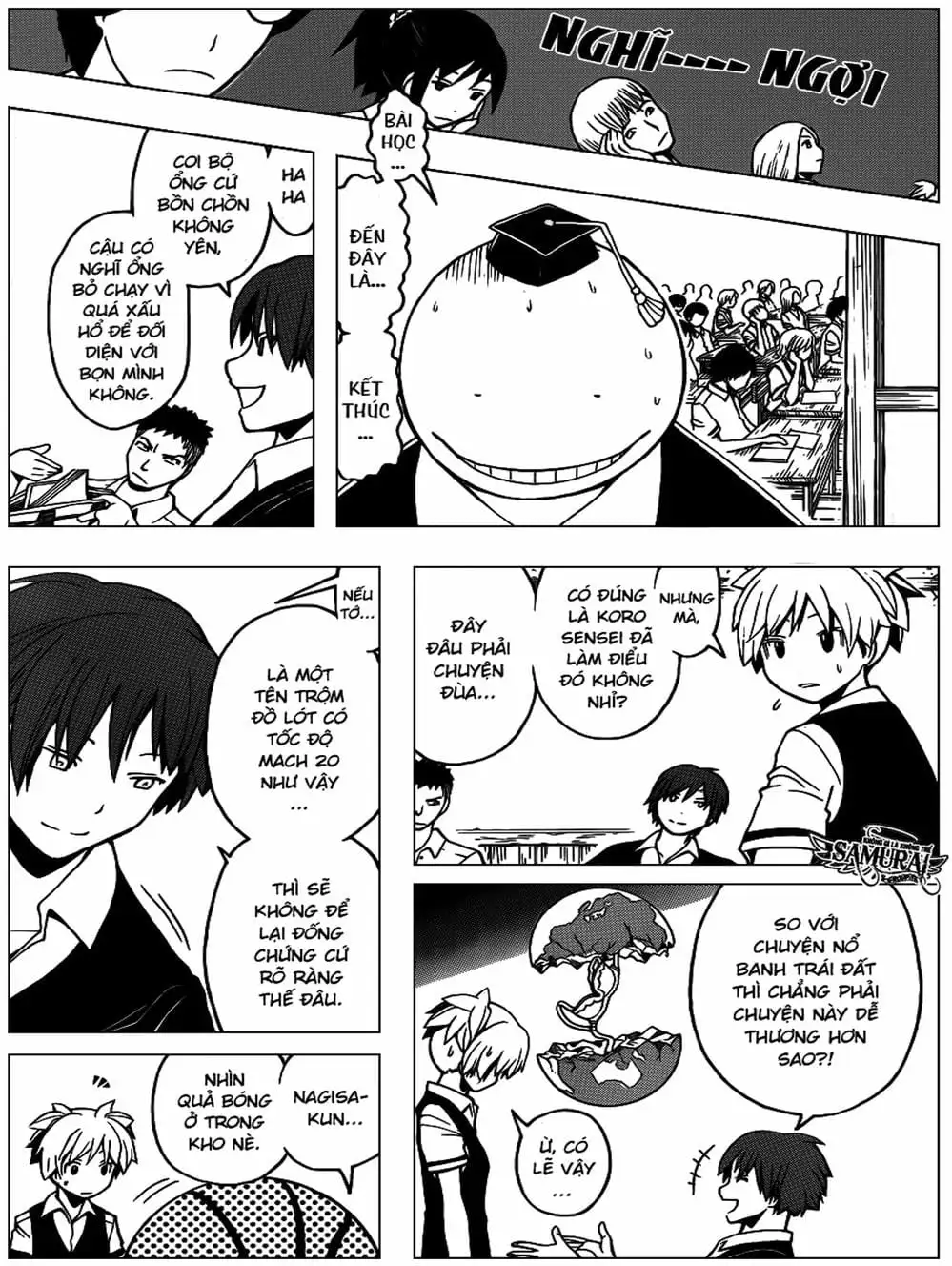 Truyện Tranh Lớp Học Ám Sát - Ansatsu Kyoushitsu trang 5