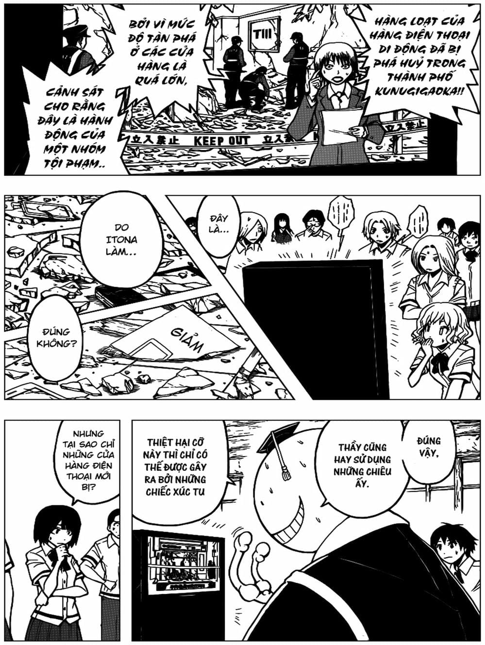 Truyện Tranh Lớp Học Ám Sát - Ansatsu Kyoushitsu trang 5