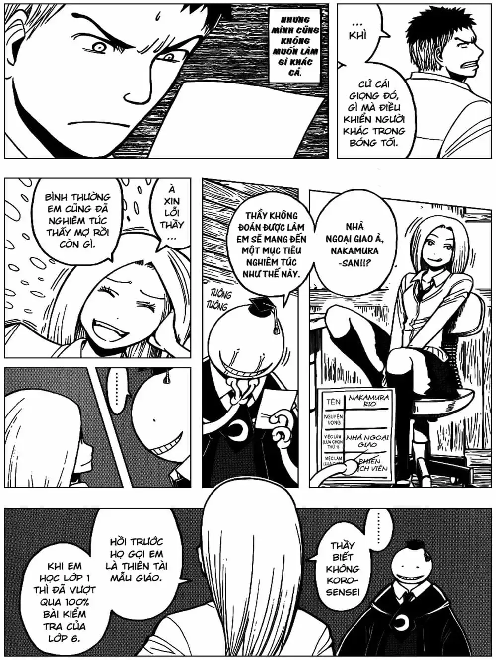 Truyện Tranh Lớp Học Ám Sát - Ansatsu Kyoushitsu trang 5