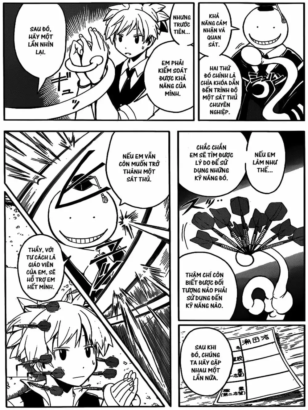 Truyện Tranh Lớp Học Ám Sát - Ansatsu Kyoushitsu trang 5