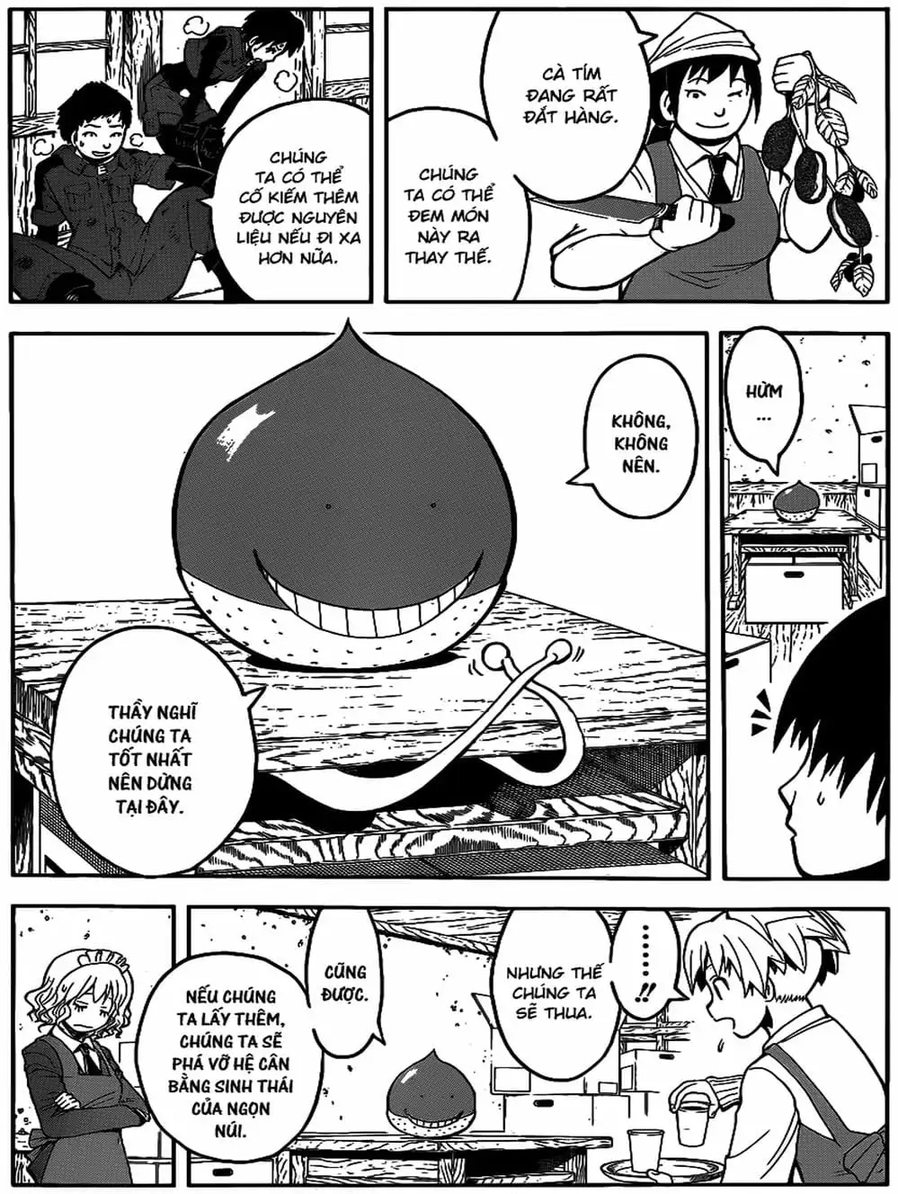 Truyện Tranh Lớp Học Ám Sát - Ansatsu Kyoushitsu trang 5