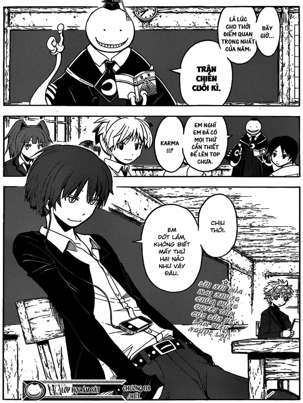 Truyện Tranh Lớp Học Ám Sát - Ansatsu Kyoushitsu trang 5