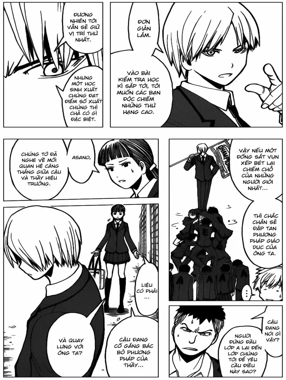 Truyện Tranh Lớp Học Ám Sát - Ansatsu Kyoushitsu trang 5