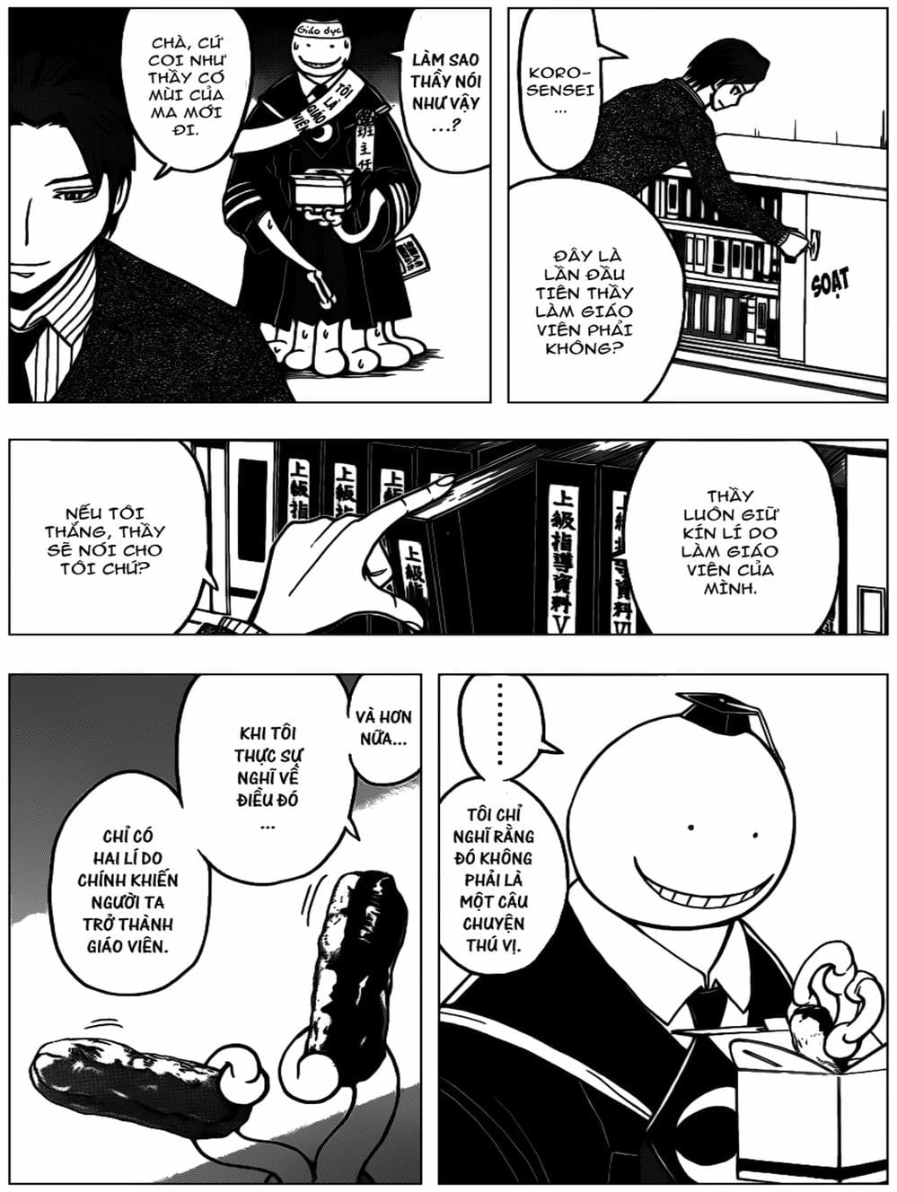 Truyện Tranh Lớp Học Ám Sát - Ansatsu Kyoushitsu trang 5