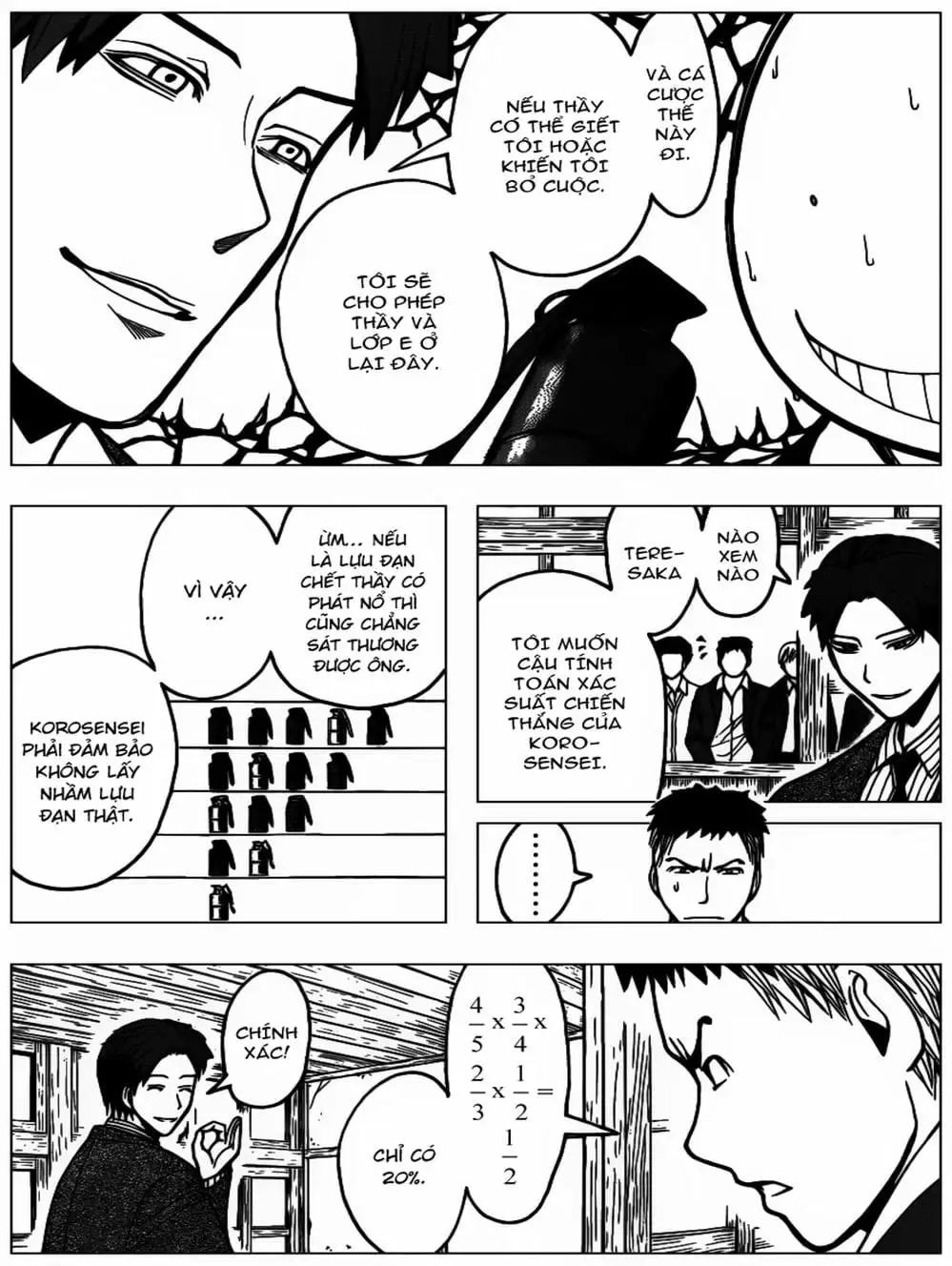 Truyện Tranh Lớp Học Ám Sát - Ansatsu Kyoushitsu trang 5