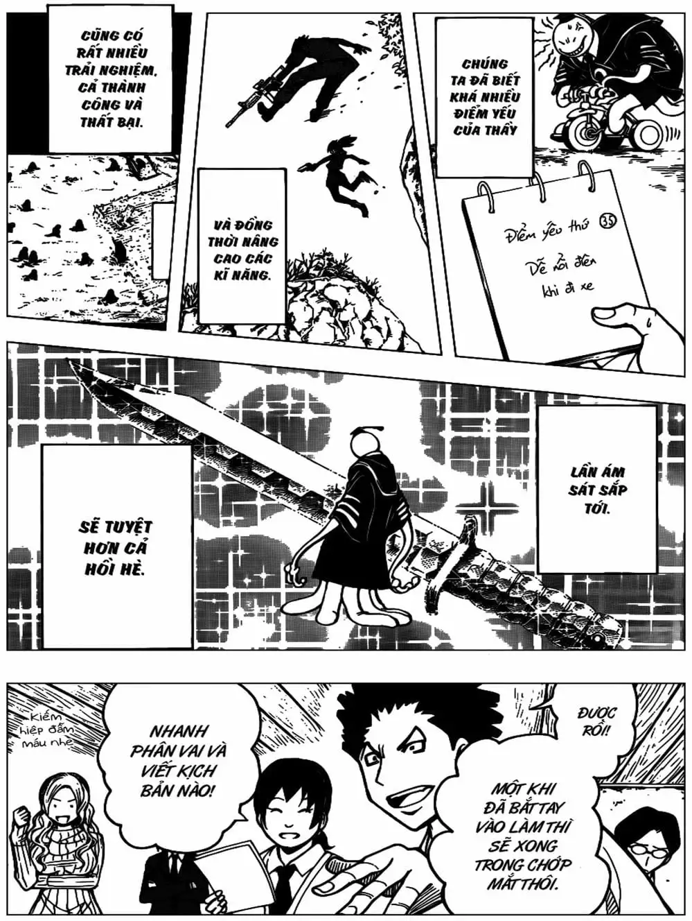 Truyện Tranh Lớp Học Ám Sát - Ansatsu Kyoushitsu trang 5