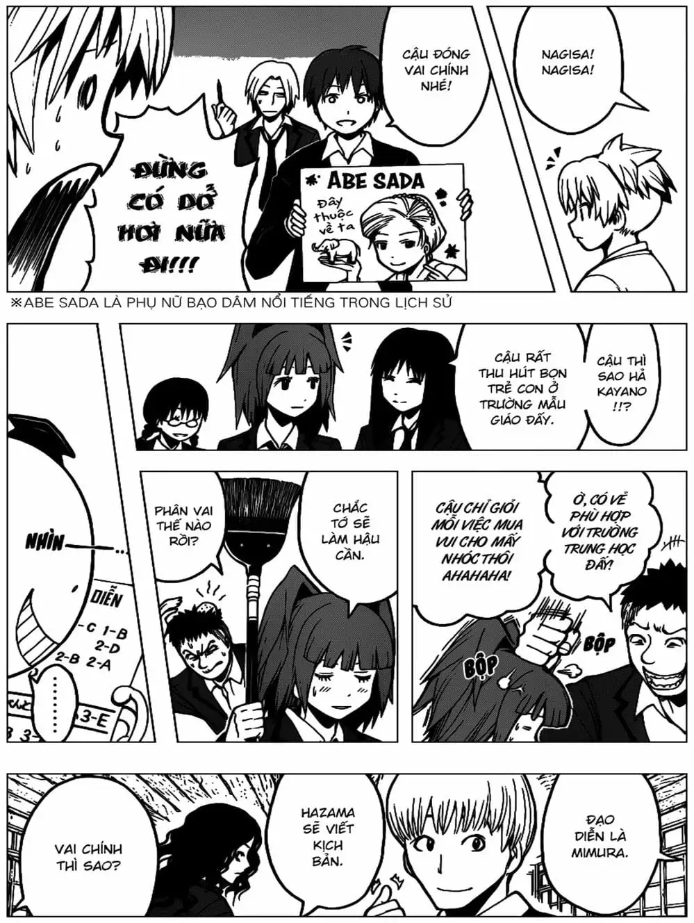 Truyện Tranh Lớp Học Ám Sát - Ansatsu Kyoushitsu trang 5