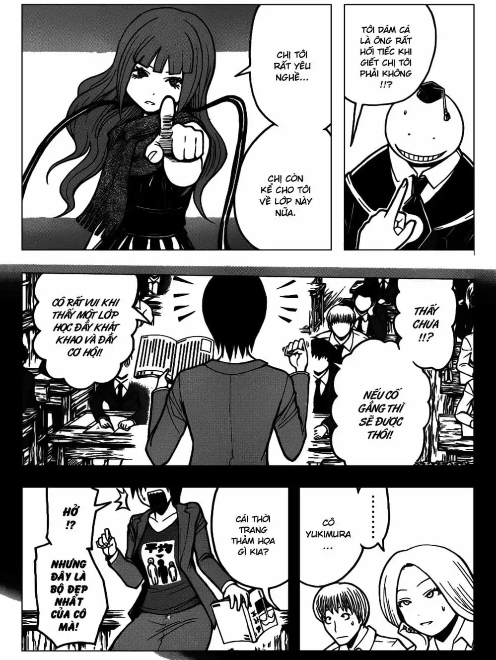 Truyện Tranh Lớp Học Ám Sát - Ansatsu Kyoushitsu trang 5