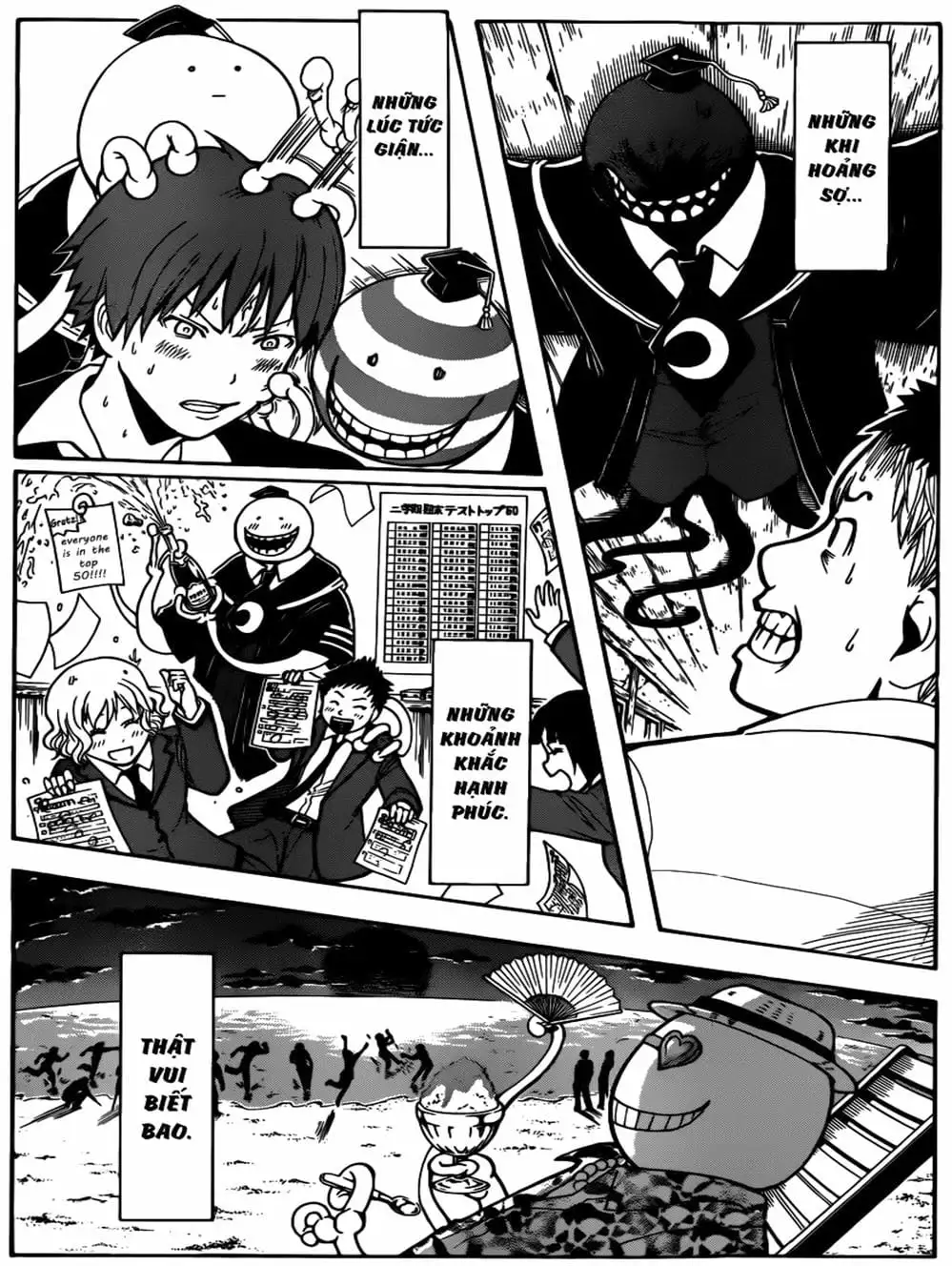 Truyện Tranh Lớp Học Ám Sát - Ansatsu Kyoushitsu trang 5