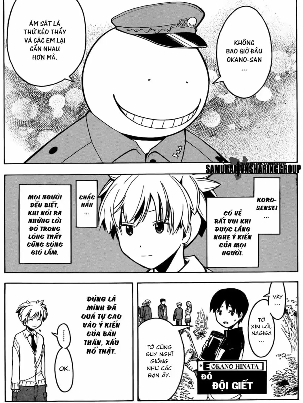 Truyện Tranh Lớp Học Ám Sát - Ansatsu Kyoushitsu trang 5