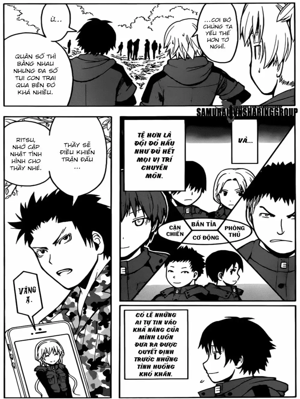 Truyện Tranh Lớp Học Ám Sát - Ansatsu Kyoushitsu trang 5