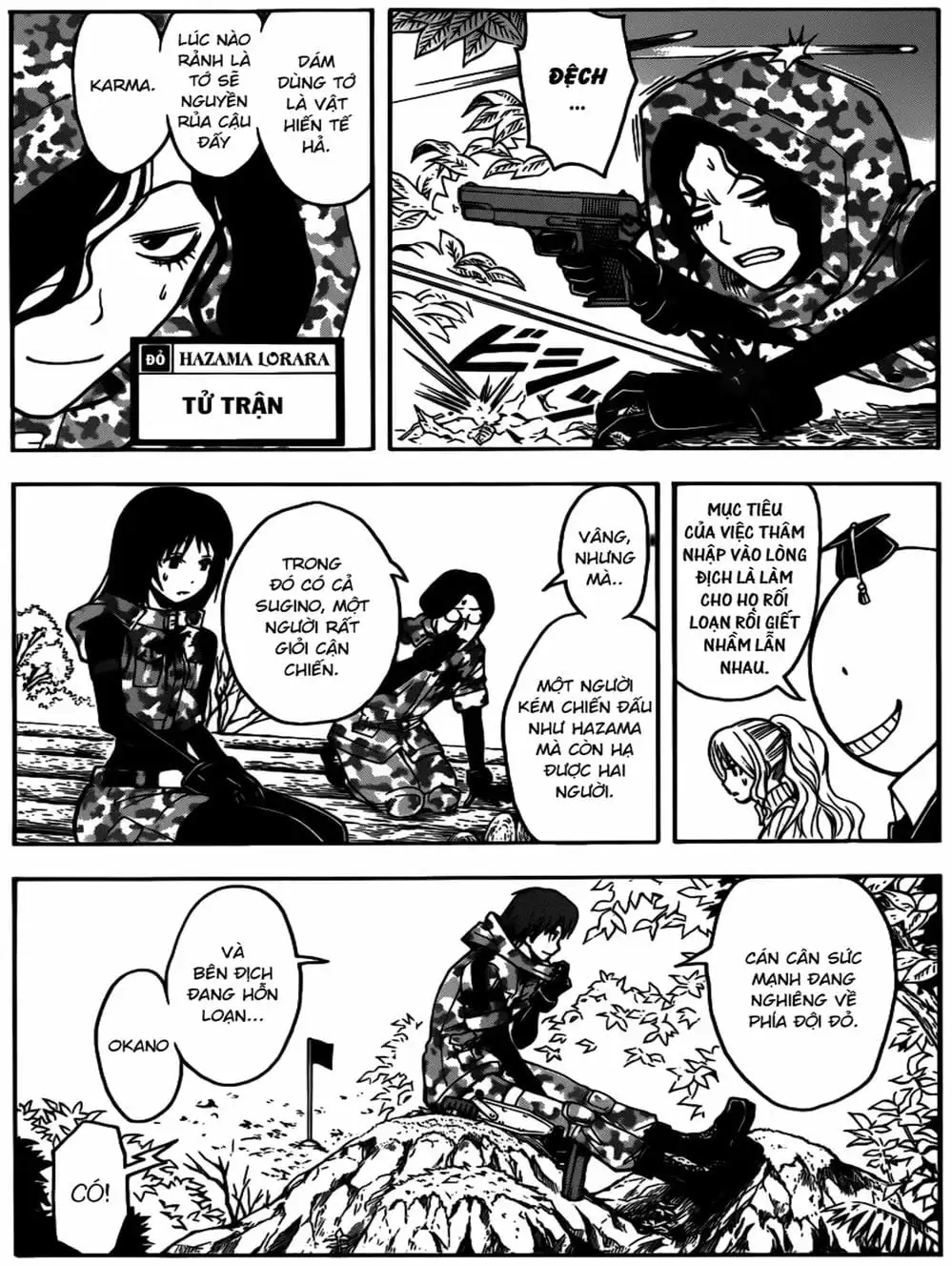 Truyện Tranh Lớp Học Ám Sát - Ansatsu Kyoushitsu trang 5