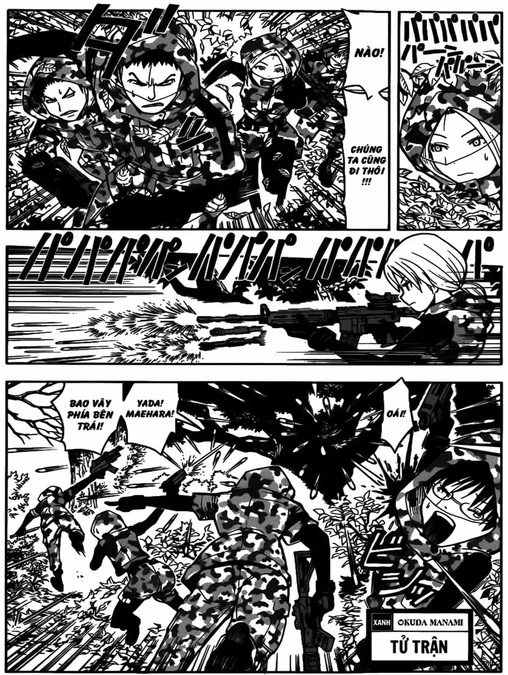 Truyện Tranh Lớp Học Ám Sát - Ansatsu Kyoushitsu trang 5