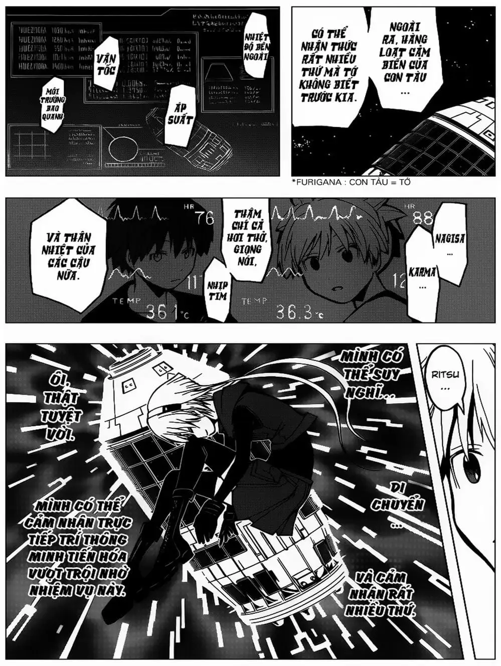 Truyện Tranh Lớp Học Ám Sát - Ansatsu Kyoushitsu trang 5