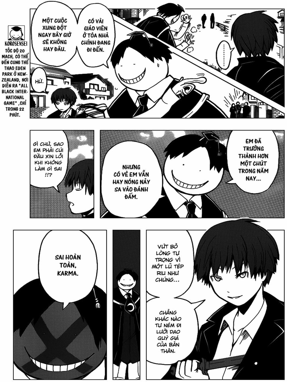 Truyện Tranh Lớp Học Ám Sát - Ansatsu Kyoushitsu trang 5