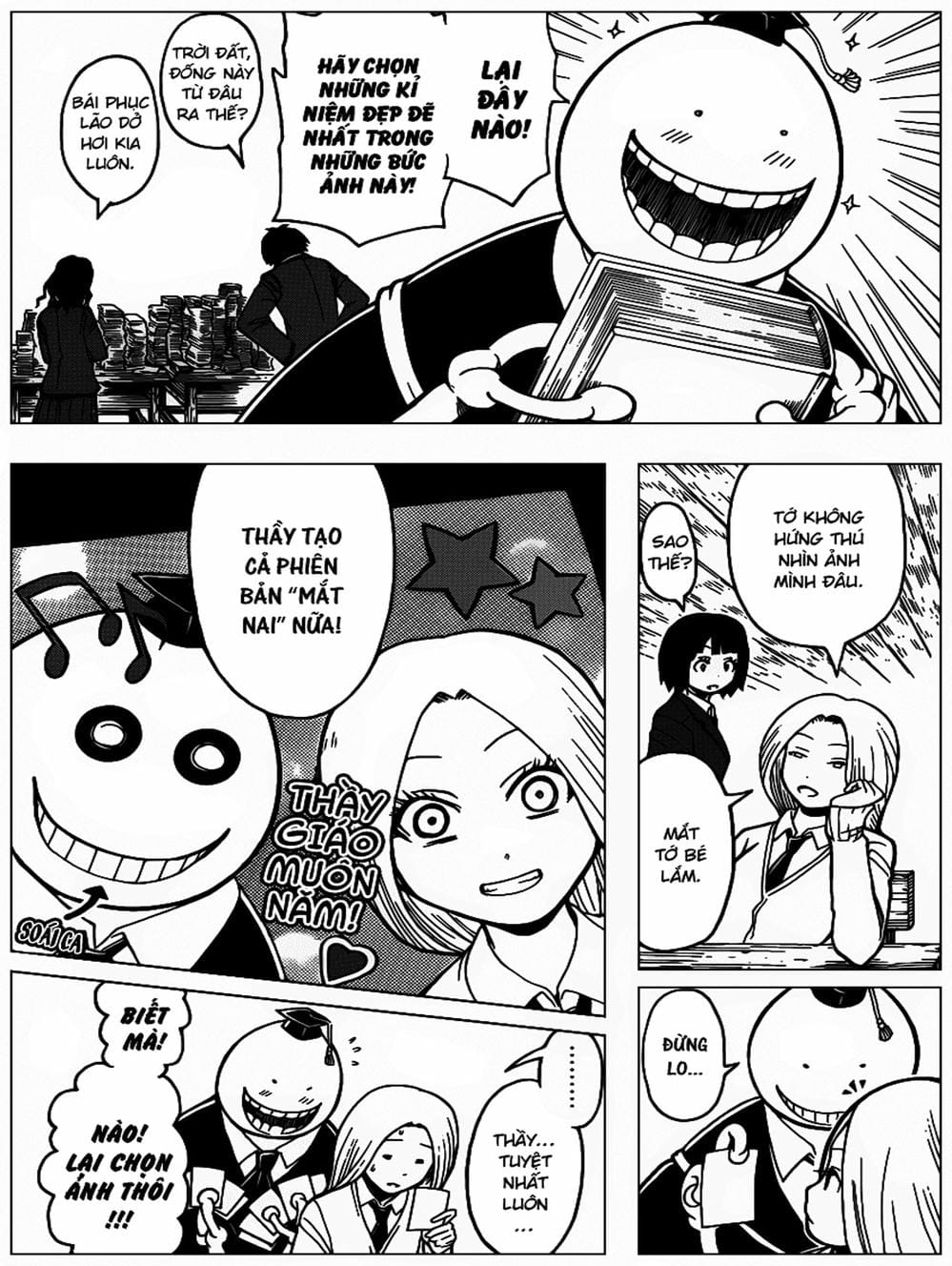 Truyện Tranh Lớp Học Ám Sát - Ansatsu Kyoushitsu trang 5