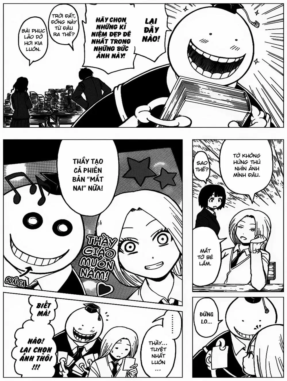 Truyện Tranh Lớp Học Ám Sát - Ansatsu Kyoushitsu trang 5