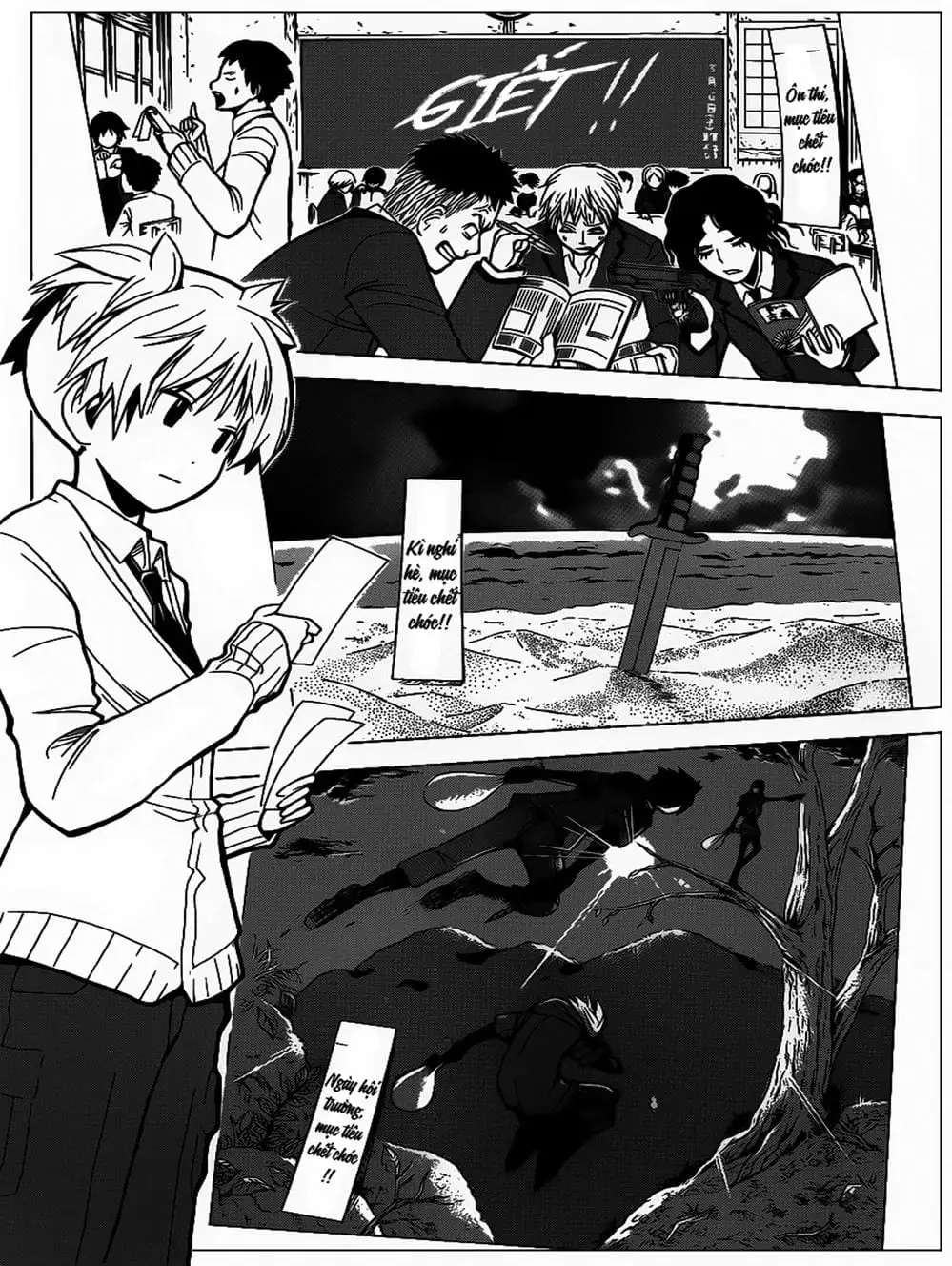 Truyện Tranh Lớp Học Ám Sát - Ansatsu Kyoushitsu trang 5