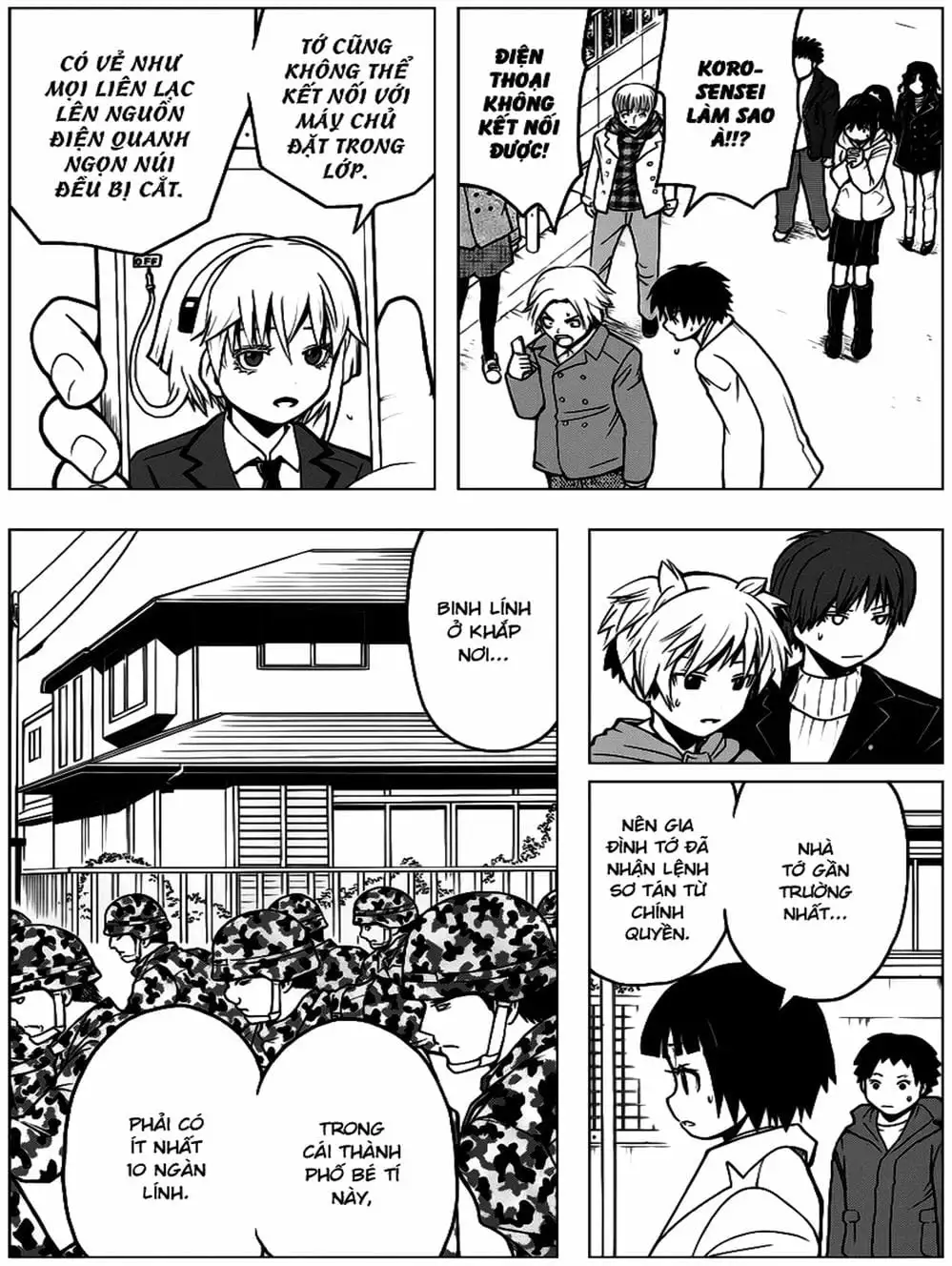 Truyện Tranh Lớp Học Ám Sát - Ansatsu Kyoushitsu trang 5