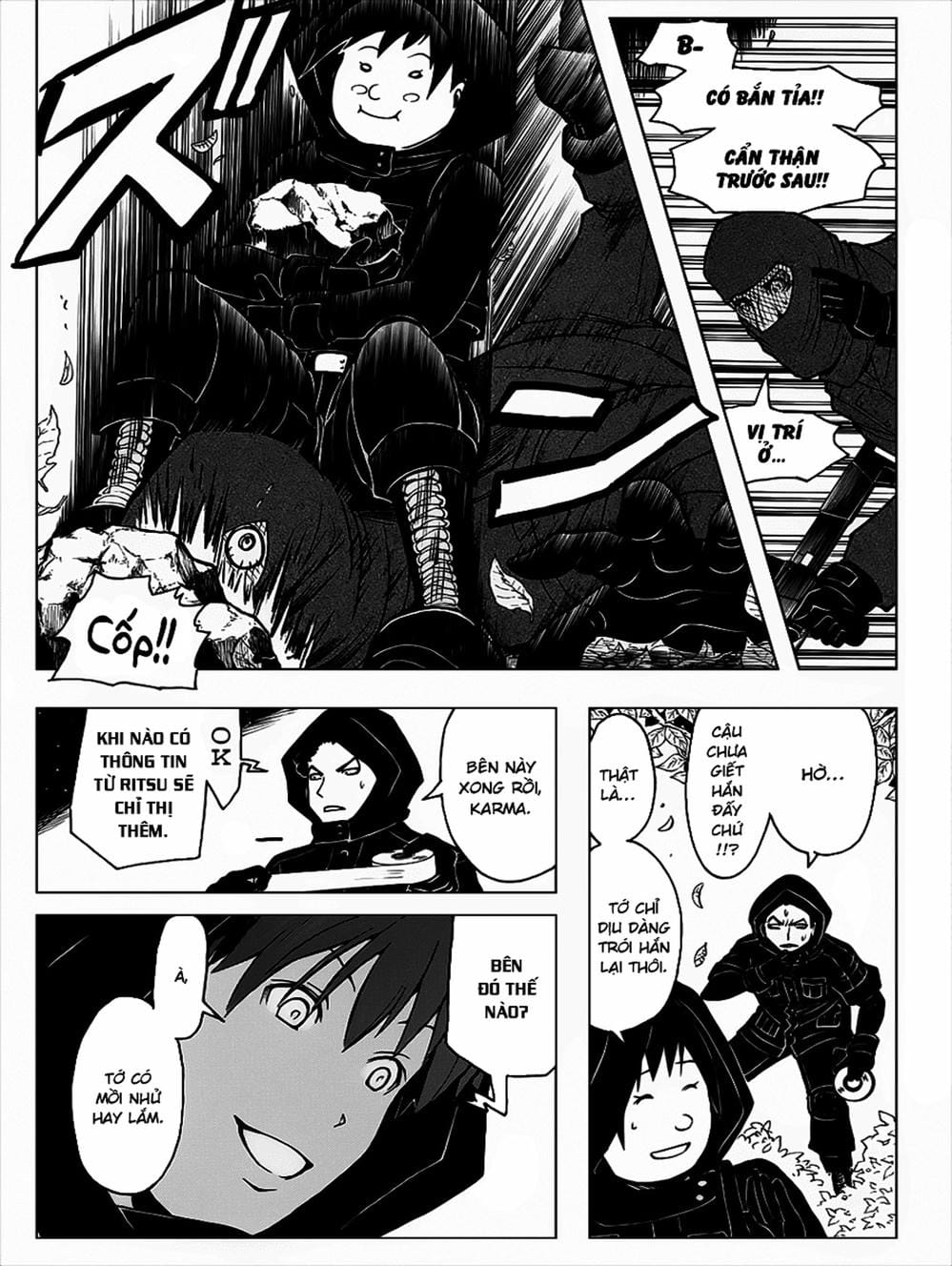 Truyện Tranh Lớp Học Ám Sát - Ansatsu Kyoushitsu trang 5