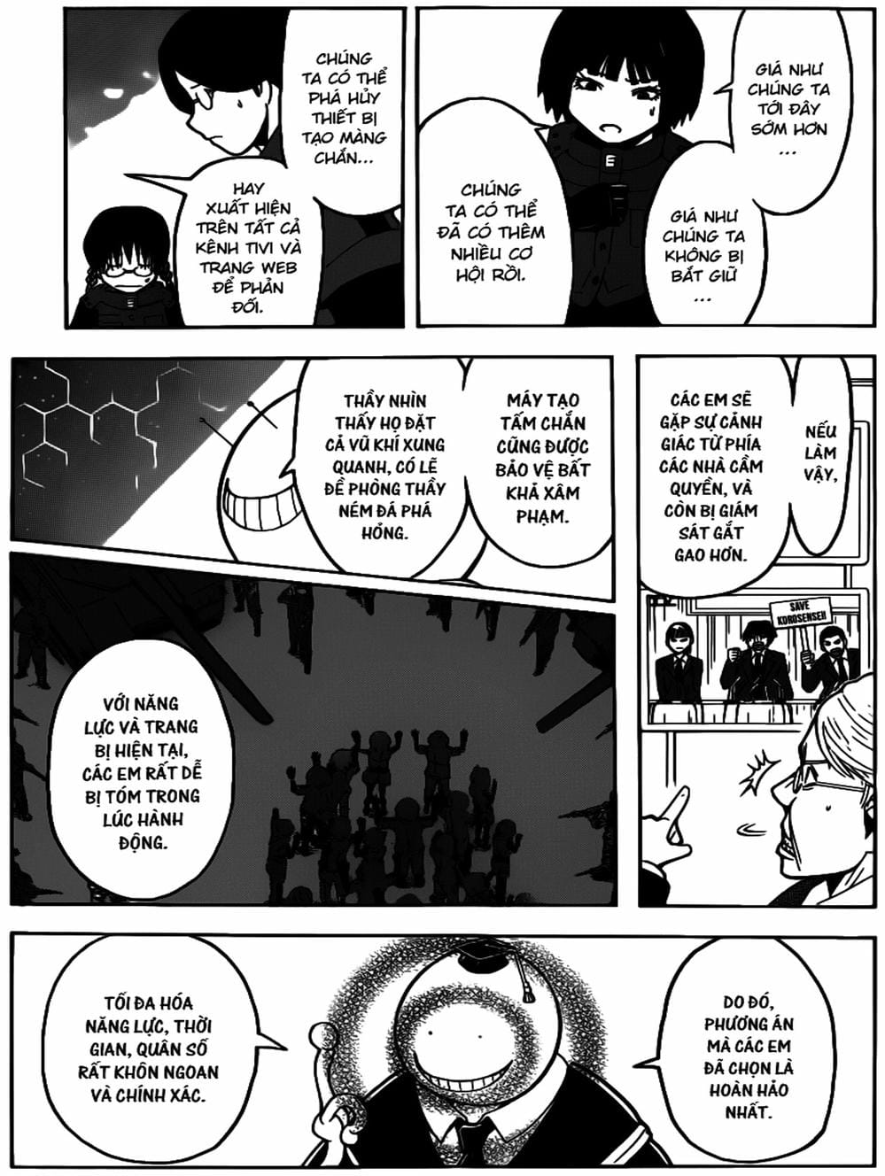 Truyện Tranh Lớp Học Ám Sát - Ansatsu Kyoushitsu trang 5